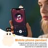 Yousheng Halloween Ghost Phone Buddy Cute Stick-On Ghost Phone Topper Peel-and-Stick Mini Phone Figures Surprise Toy for All Phones Desk Decor