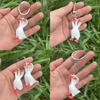 Unique Pendant Earring Geese with Three Heads Shape Lightweight Pendant Necklace