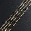 5 10m/lot Bronze Color Plated Necklace Chains Brass Bulk For DIY Jewelry Findings Making Materials Handmade Supplies