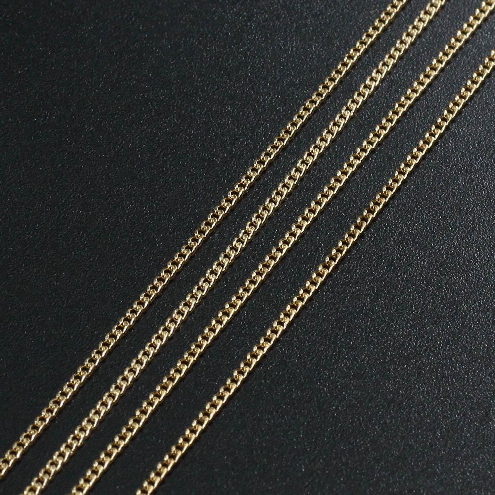 5 10m/lot Bronze Color Plated Necklace Chains Brass Bulk For DIY Jewelry Findings Making Materials Handmade Supplies
