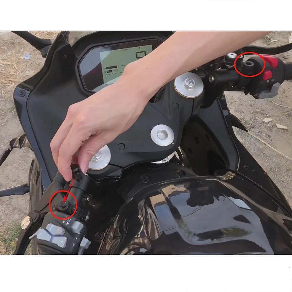 Motorcycle Mirror Hole Plug Screw Bolts For HONDA Hornet NT1100 CBR650R CBR400R CB500 Shadow PCX VFR750 XADV Forza 750 Monkey