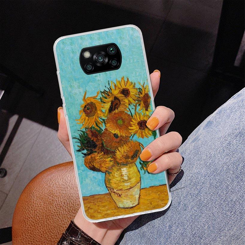 Van Gogh Oil Art Painting Phone Case For Xiaomi Poco X7 X6 X5 Pro F7 Ultra Redmi 15C 15 13C 13 12C 12 10 10A 10C 9 9A 9C 9T Cove