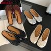 Fashion Fashion Butterfly-Knot Ladies Flats Slippers Shoes Female Shallow Footwear Strange Toe Women Flats Slippers Mules Shoes