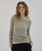 Mosyupamosyu Lettering Tencel T-Shirt [Gray]