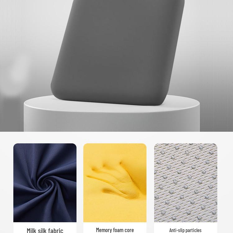 

Толстая подушка сиденья из пены с эффектом памяти для офиса, столовой или табурета - Идеально для длительного сидения и студентов