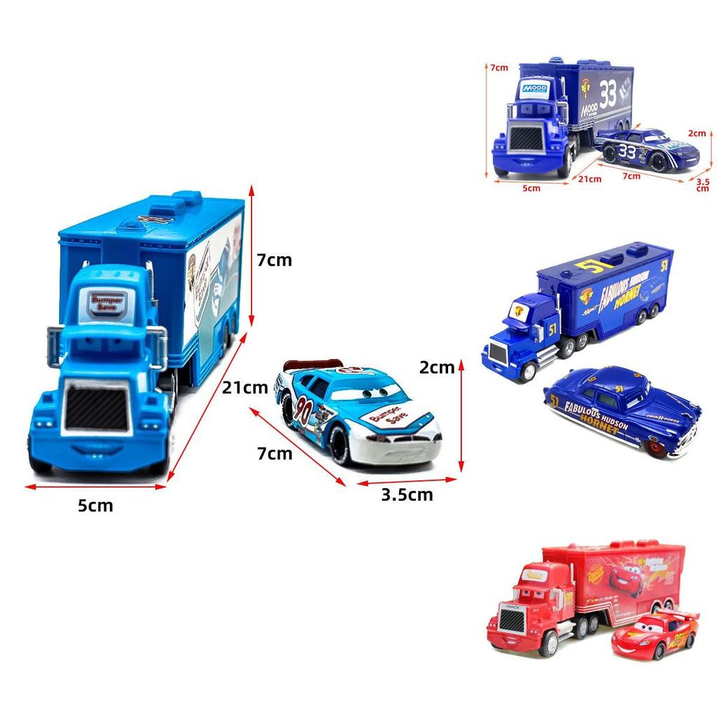 Racing Cars Mc Uncle Mcqueen Roadblock Cool Sister 95 Cargo Car For Imaginative Play And Fun