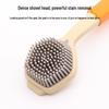 Long-Handled Non-Stick Pot and Dish Scrubbing Brush for Kitchen Cleaning