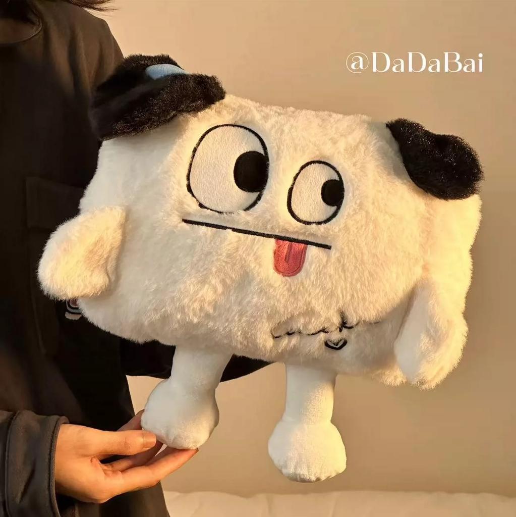 Hot Water Bottle 2025 New Model, Rechargeable, Explosion-Proof, Thickened, Cute Dog Plush, Water-Filled, Can Be Inserted Into Hands