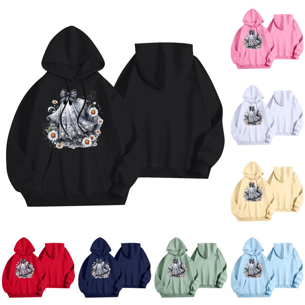 Women's Fashion Lightweight Long Sleeve Pullover With Pockets  Baseball Print Hoodie