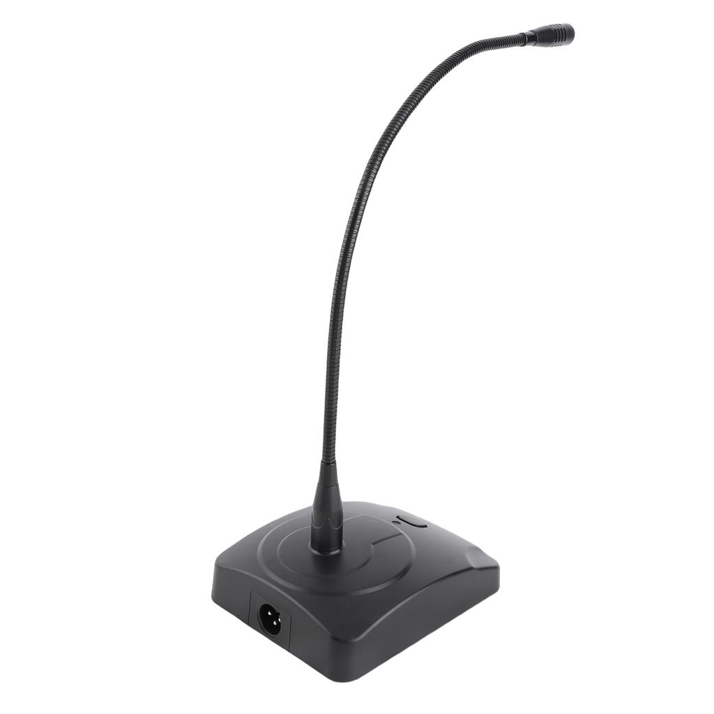 Computer Microphone Professioinal Wired Desktop Conference Microphone Adjustable Neck for PC Laptop