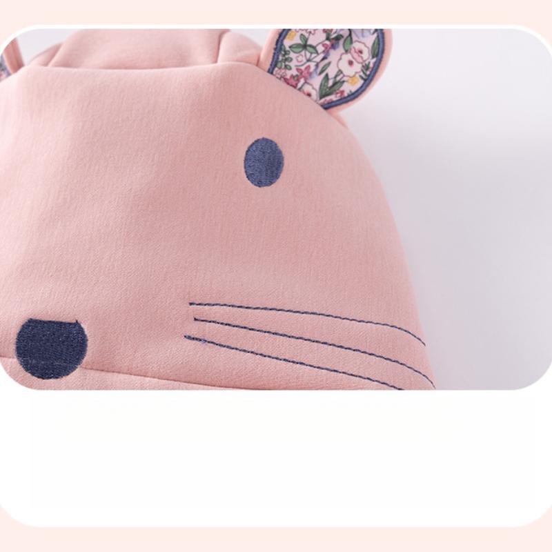 Bluza dziecięca Jesienna z polarową podszewką Jednokolorowa kurtka Urocza bluza z kapturem dla niemowlaka