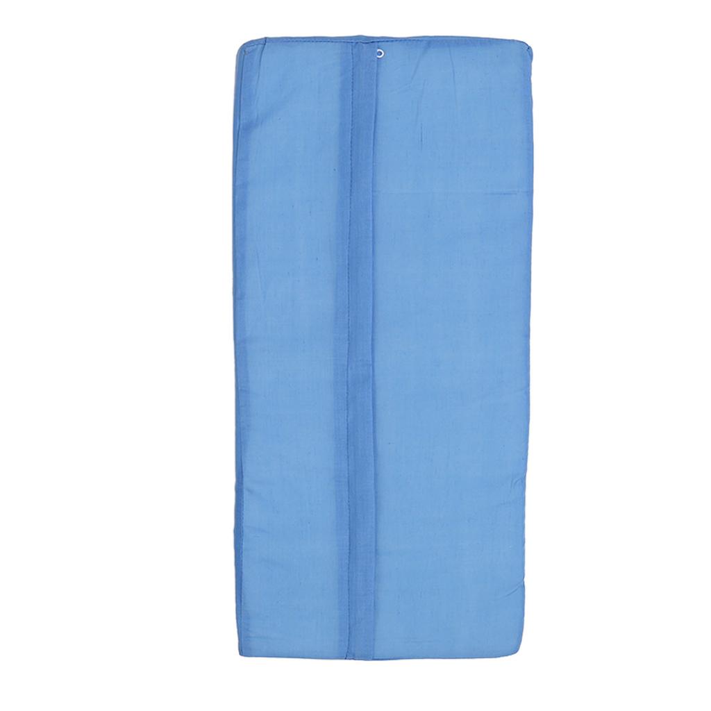 S Shaped Leg Elevation Pillow for After Surgery Swelling Orthopedic Leg Wedge Pillow Blue