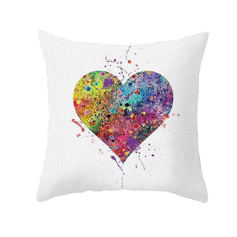 Happy Valentines Day LOVE Heart Față de pernă pentru cuplu Husă de pernă pentru canapea Husă de pernă pentru pat Husă de pernă Decor acasă Husă de pernă pentru mașină