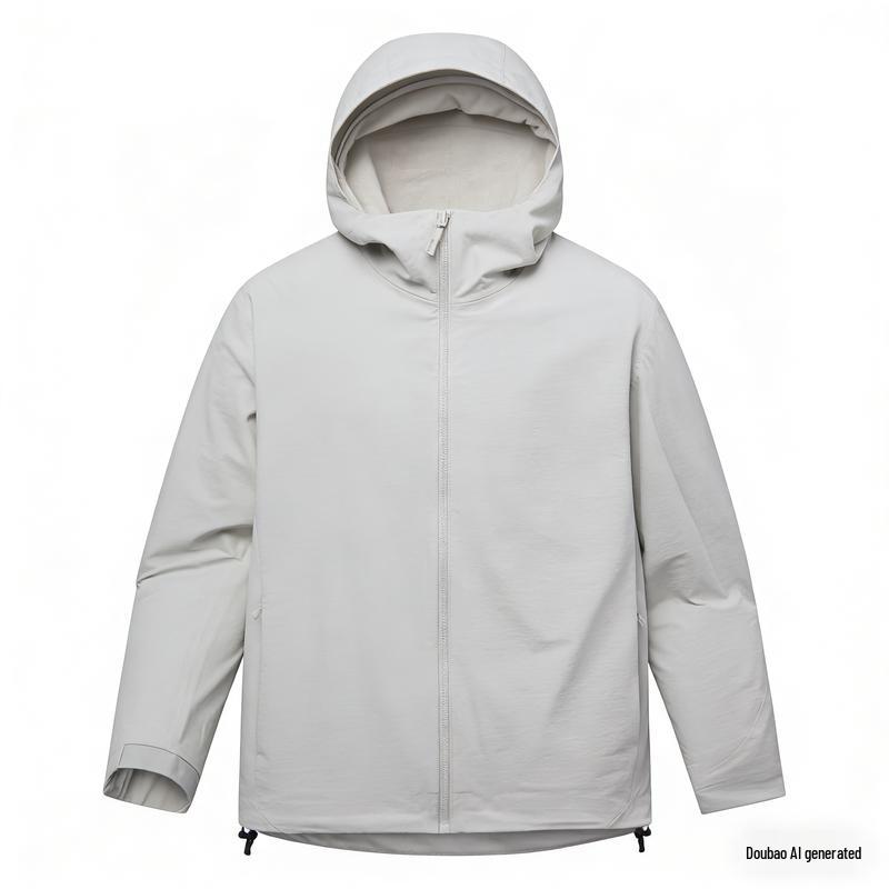 PERFEITO CRIATIVO Unisex Double-Layer Softshell Jacket