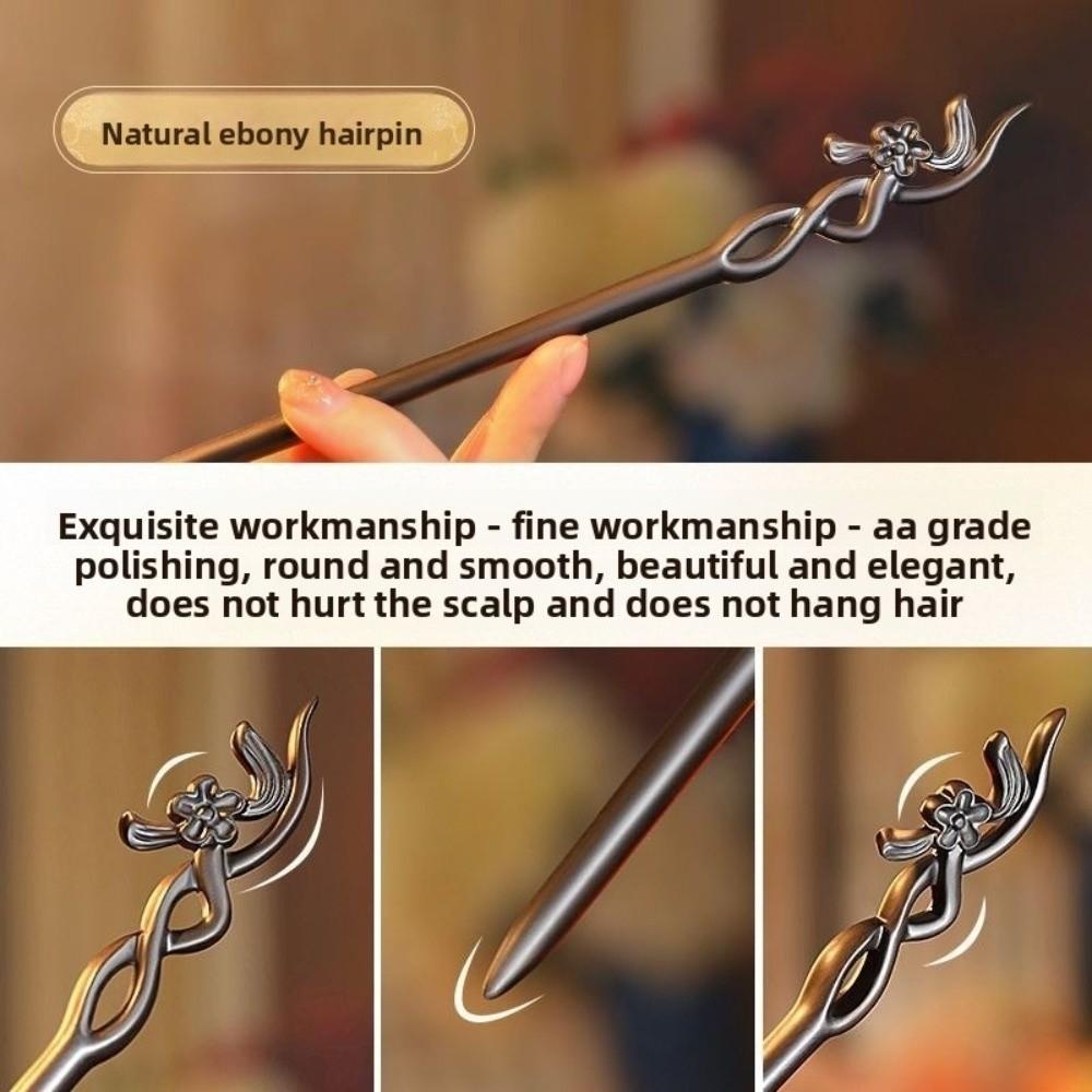 Irregular Shaped Chinese Style Hair Stick Retro Style Flower Hairpin  Vintage Jewelry