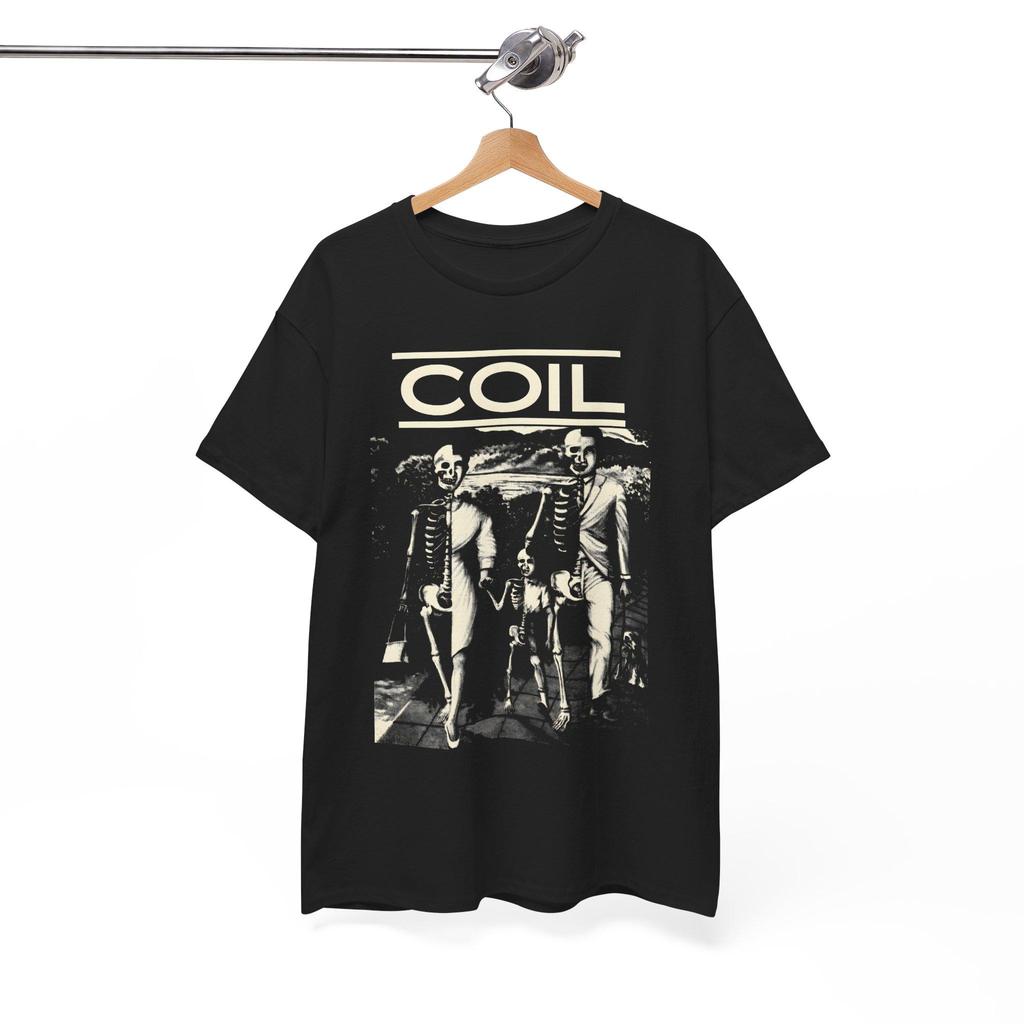 COIL Unnatural History T-Shirt, Vintage Industrial Music Shirt, Dark Wave Experimental Band Tee, John Balance Peter Christopherson, S To 5XL