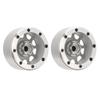 2Pcs 1.9 Inch Wheel Hub Aluminum Alloy Beadlock Wheels   Hubs for   Scx10 RC Car