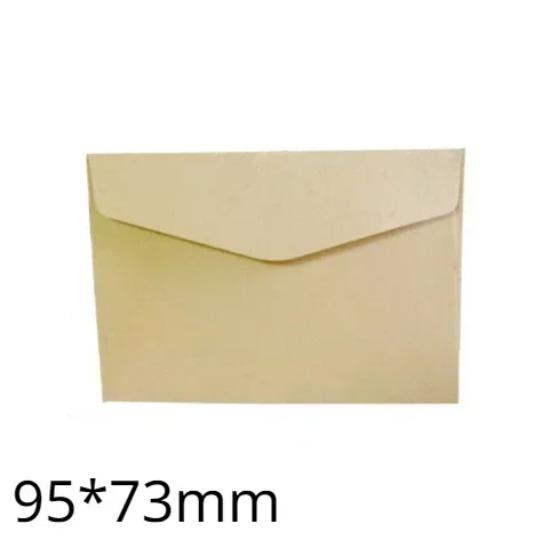 10/20/30/40/100 Pcs Classical White Black Kraft Blank Mini Paper Window Envelopes Wedding Invitation Envelope Gift Envelope
