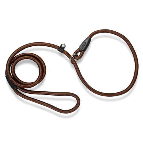 

Нейлоновый поводок для собак, регулируемый тренировочный ошейник P, поводок для собак, ремешок, веревка для маленьких, средних, больших домашних собак 120 см, красный, синий, черный, коричневый XS коричневый