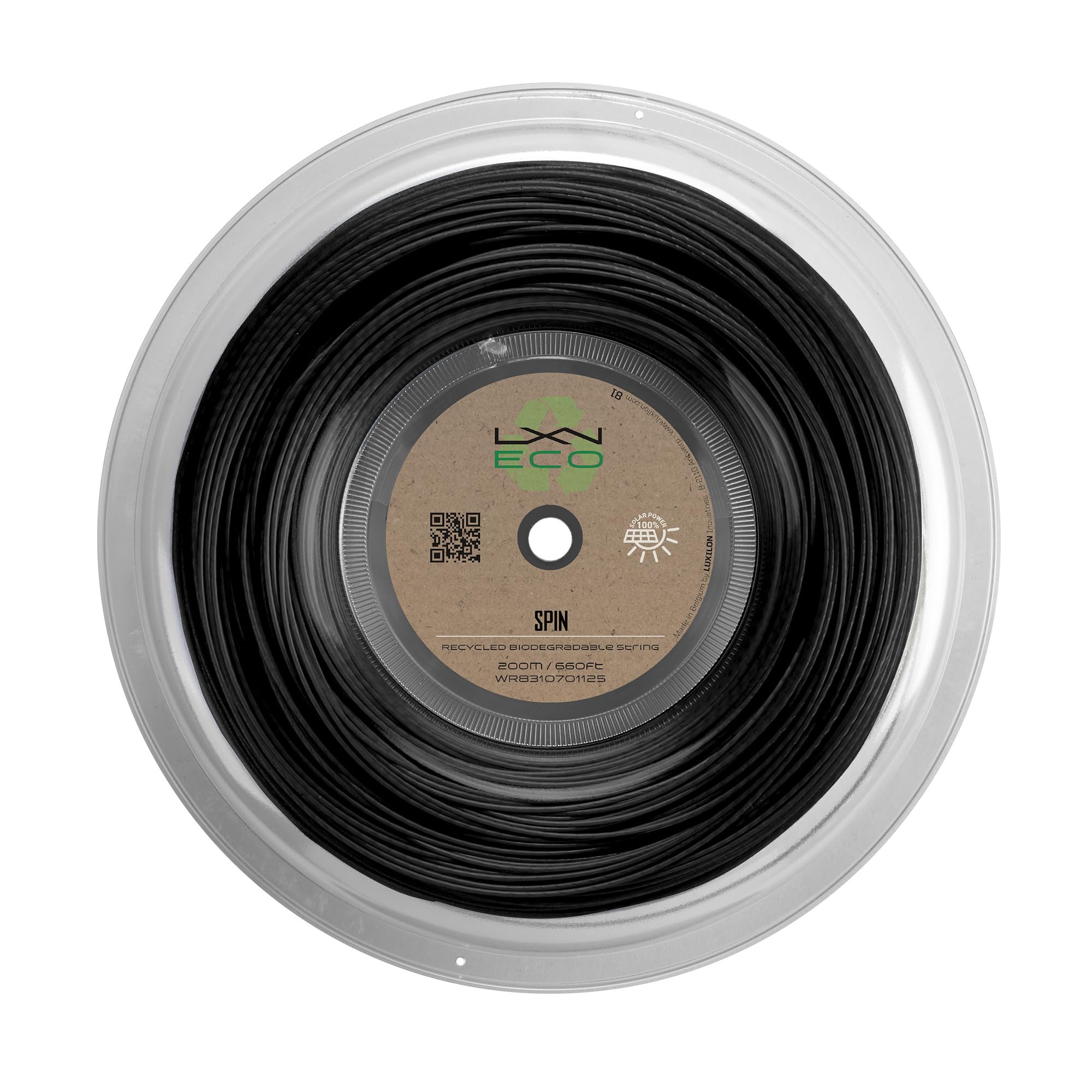

LUXILON Tennis String Gut ECO SPIN 125 200m Reel WR8310701125 (Eco Spin) чёрный