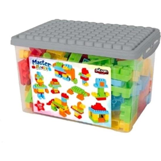 

Детские игрушки для детей Master Blocks 168 штук