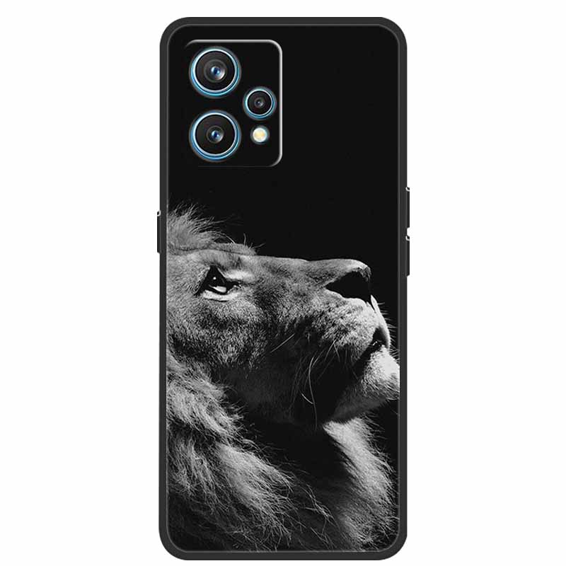 For Realme 9 Case RMX3521 Shockproof Soft silicone TPU Back Cover For Realme9 4G Phone Cases Realme 9 6.4 inch Cute Cartoon Bag