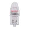 Deep Drop Fishing Light Transparent Plastic AA Battery Powered LED Fishing Light for Trolling Sea Freshwater Red