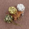 Incense Burner Car Home Pendant Hollow Brass Sachet Ball Antique Fragrance Ball with Hollowed Home