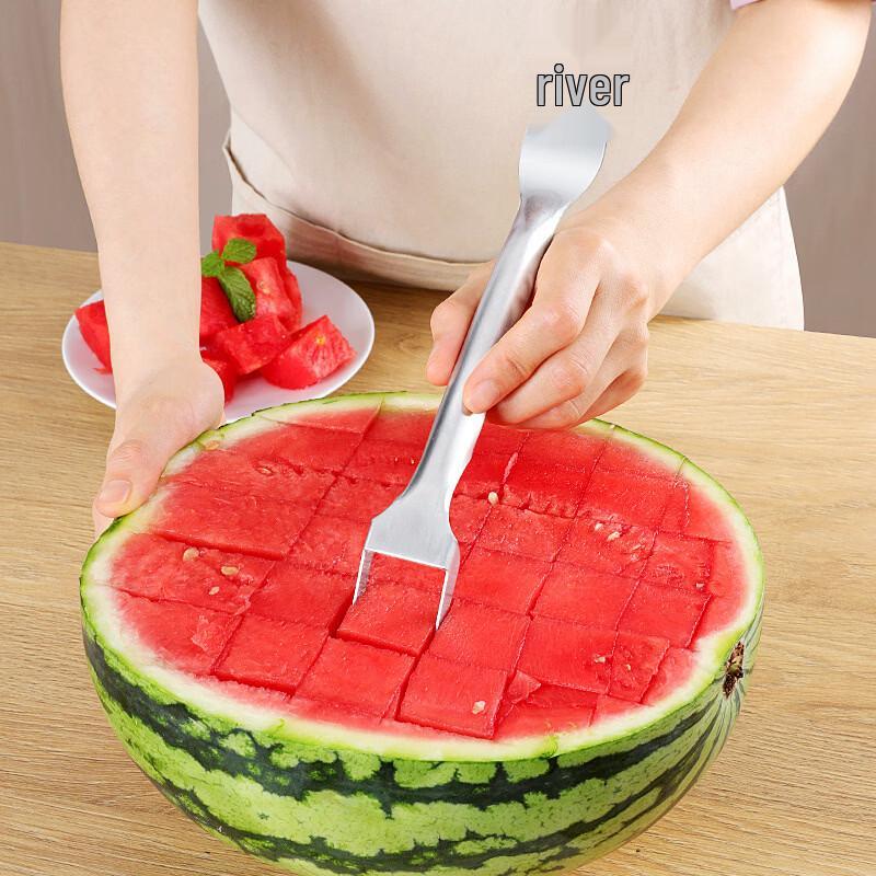 Double-Head Stainless Steel Watermelon Slicer