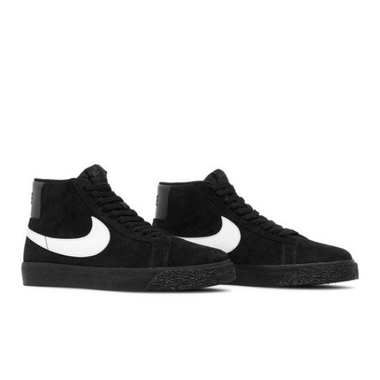 

Nike Zoom Blazer Mid SB Black White 864349-007 EU 37.5 чорний