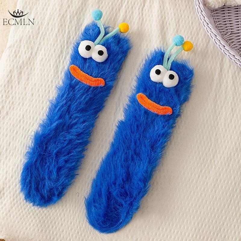 Autumn Winter Coral Fleece Floor Socks Funny Socks Couple Sleep Sock Fuzzy Socks Christmas Stockings Socks