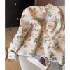 New Chinese Women's Tang Suit Chinese Style Tops Adult Hanfu Spring Large Size Button Short Jacquard Jacket