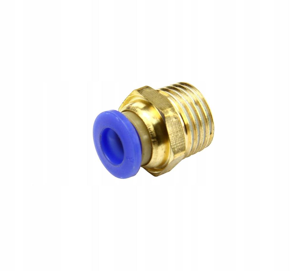Set Of Threaded Pneumatic Quick Connectors 14 8Mm 10 Pcs