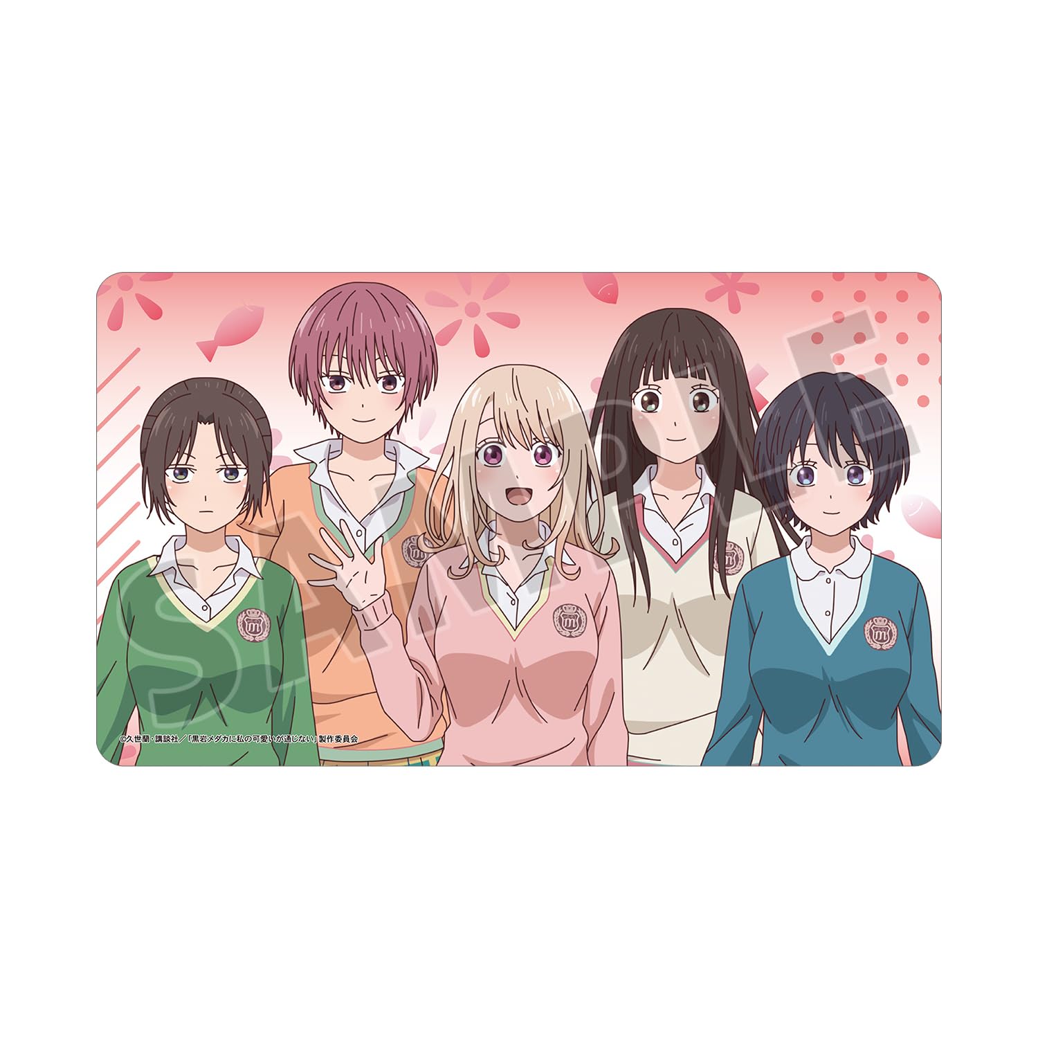 

ТВ аниме Медака пойми мой коллекционный коврик Куроива не милота многофункциональный коврик для стола