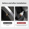 For Abarth 5pcs Metal Car Tire Wheel Theftproof Cap Air Valve Stem Cover Fiat Grande Punto Tipo Stilo Ducato Palio 500x