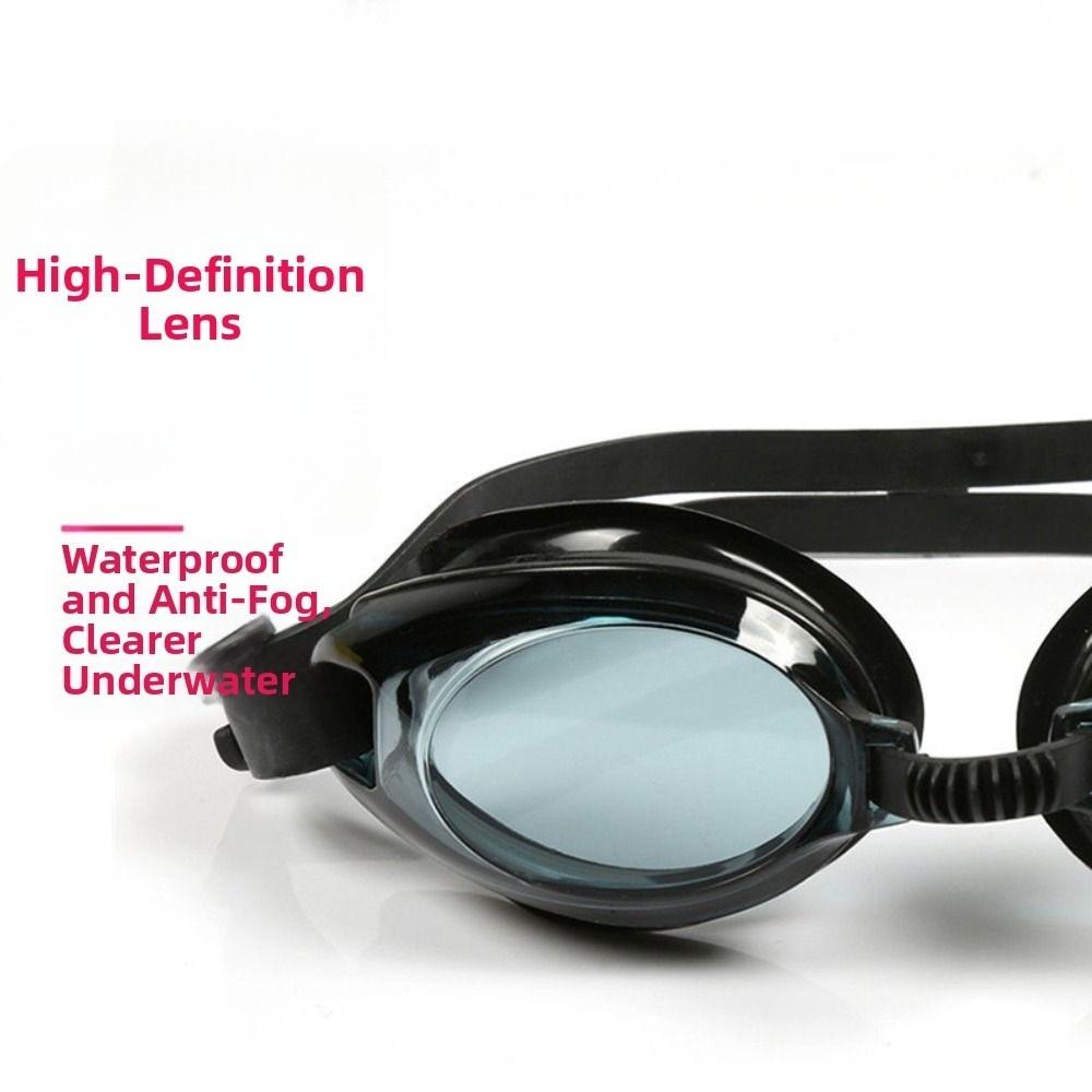 Verstellbarer Kopfriemen Wasserdichte Schwimmbrille UV-Schutz Schwimmbrille Wassersport