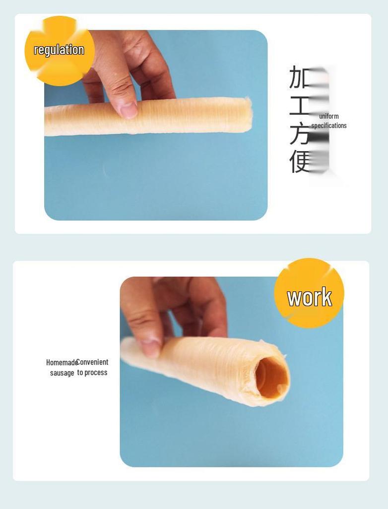 Πετσώματα Κολλαγόνου για Ταϊβανέζικα και Καντονέζικα Λουκάνικα - Πωλούνται Πολύ, Υποστηρίζεται Drop Shipping