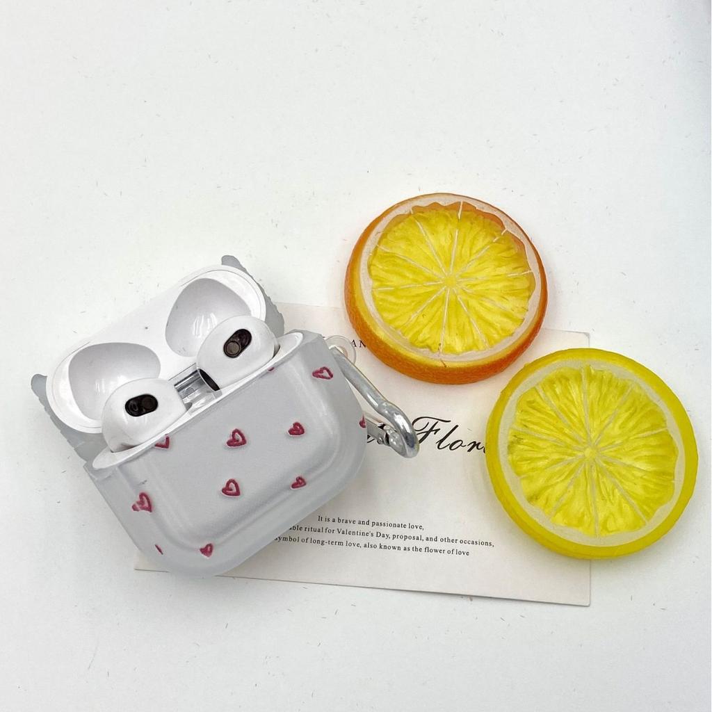 Red little love applies to Apple AirPods 1 generation Pro1 earphone case 1st generation wireless bluetooth earphone case