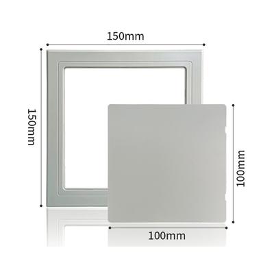 Universal Self-adhesive Access Panel Door Plastic White Opening Flap Cover Plate Removable Inspection Hole Doors Wall Ceiling