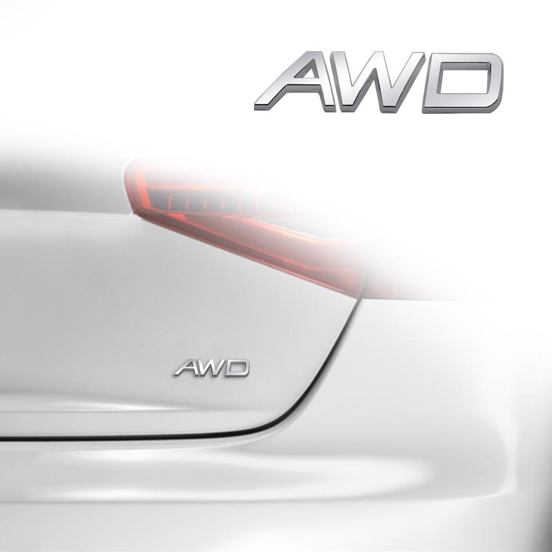 nsyjx8 Car Sticker Metal AWD Emblem Badge Trunk Decal for VOLVO S40 S60 S80 S90 V40 V60 V90 XC40 XC60 XC9 C30 Accessories