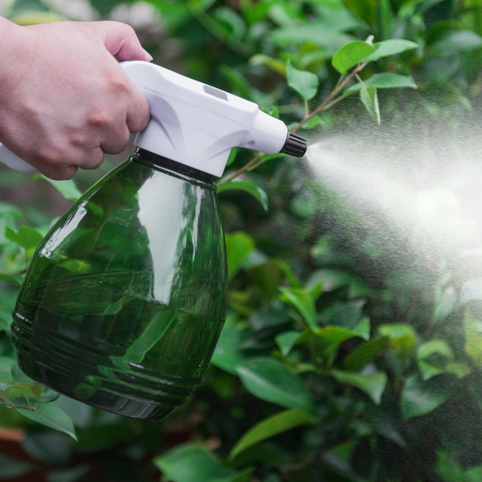 Electric Pressure Pump Sprayer Adjustable Nozzle Hand Garden Water Sprayer for серый