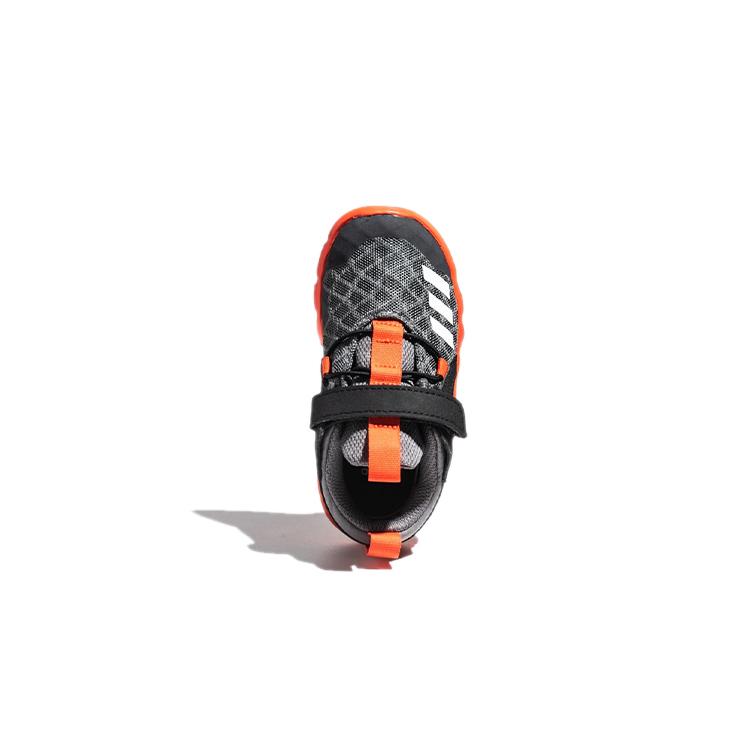 Adidas Rapidaflex 2 El I Breathable Low top Toddler Shoes Gray Infant And Toddler CQ0097