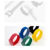 50pcs Auto-adhesive Cable Management T-type Velcros Tape 150mm*12mm TV/PC/USB Wires Ties Fixing Reusable Multi-use Nylon Fabric
