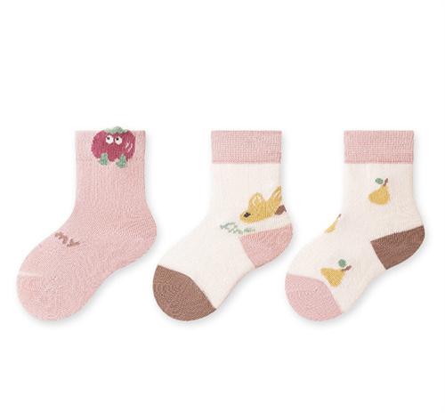 3Pairs/lot Newborn Socks For Girls Boys Spring Cotton Toddler Socks For Infant Girl Boy 0-5Years Cute Soft Children's Sock