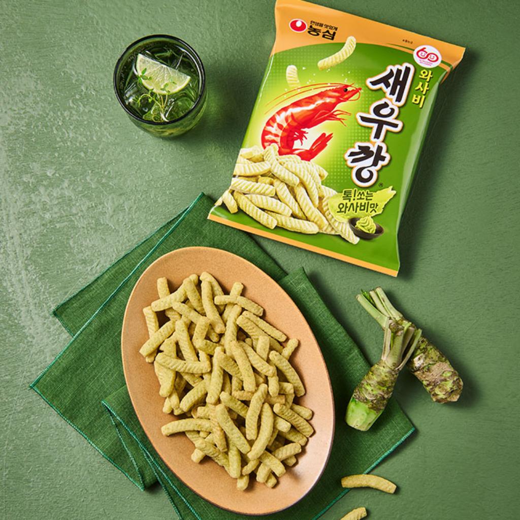 Nongshim Shrimp Cracker Wasabi Flavor