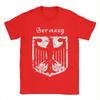 T-shirt Aquila Nera Stemma di Stato Tedesco T-shirt Trendy Cool Manica Corta Top Classici Spiaggia Cotone Girocollo T-shirt Oversize