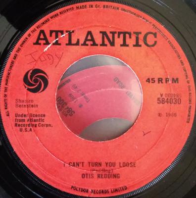 7-Zoll-Schallplatte OTIS REDDING - I Can't Turn You Loose 584030 ATLANTIC 1966 UK Soul/Funk Gebraucht