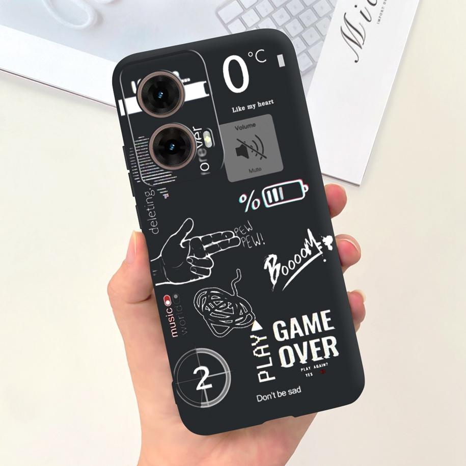 For Motorola Moto G85 5G Case Cute Astronaut Girls Soft Silicone TPU Phone Cover For Moto G85 2024 Funda G 85 MotoG85 Matte Case