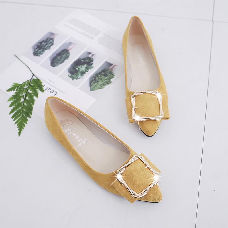 Fashion New 2025 New Spring Shoes Women Flats Top quality Flat Shoes European Style Loafers Round Toe Casual Shoes Plus Size 569