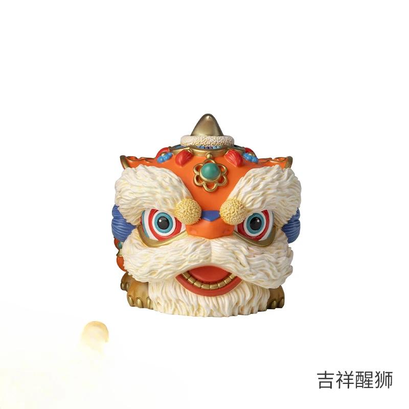 

Удачи и танцующий лев украшение для рабочего стола в виде медного льва в гостиной, украшение для дома своими руками